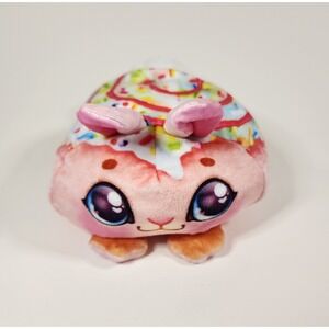 Cookeez Makery Baked Treatz Bunny Cinnamon Roll Sprinkles Talking Plush 6" Toy